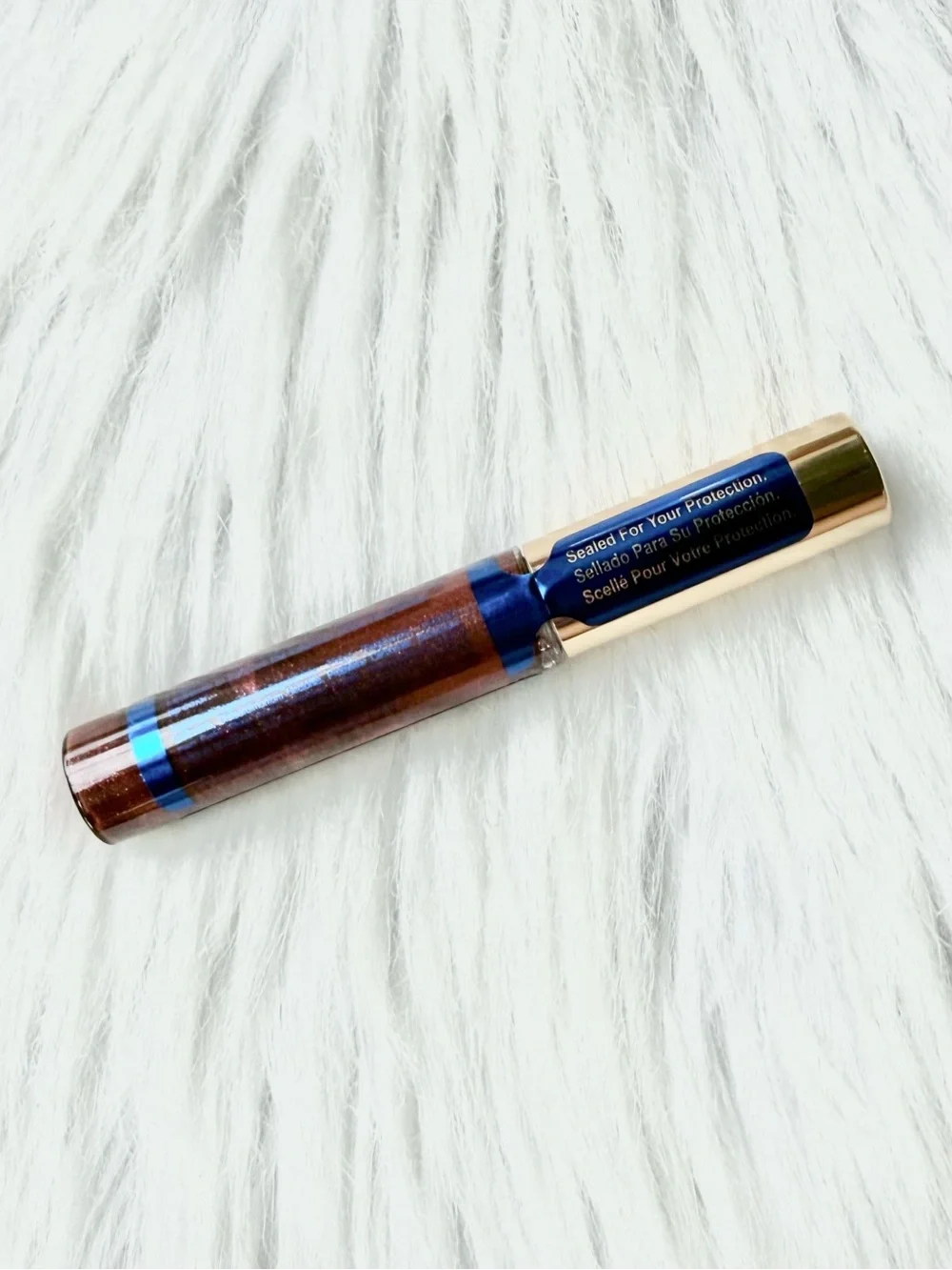 SeneGence Red Glitter Lip Gloss LipSense New and Sealed Full Size Shimmer Color